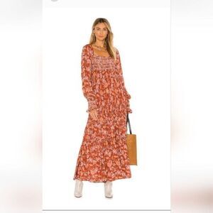 NWT FREE PEOPLE SWEET ESCAPE MAXI DRESS SIZE SMALL